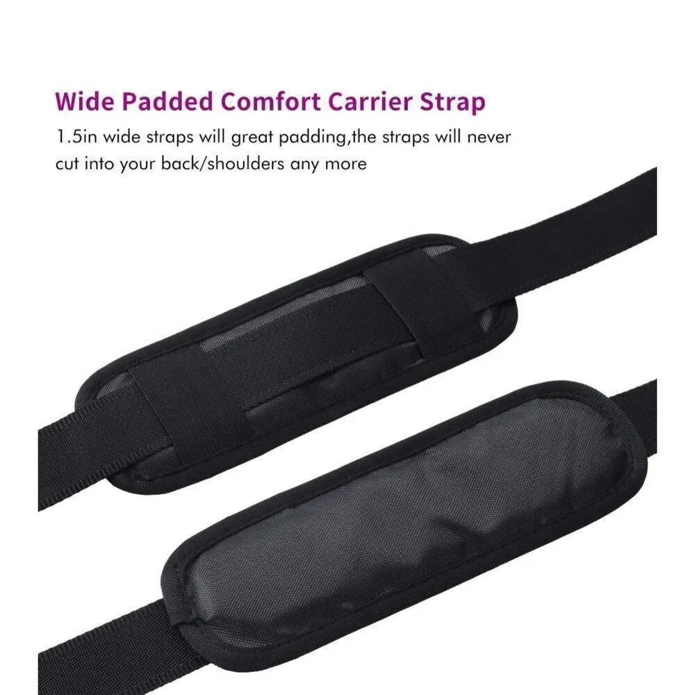 Geepet Black Small Dog / Cat Body Carrier